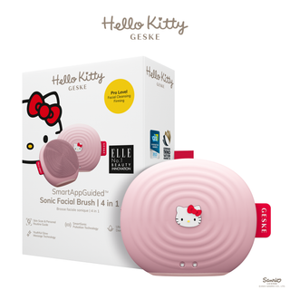 SmartAppGuided™ Sonic Facial Brush | 4 in 1 (Hello Kitty Pink)