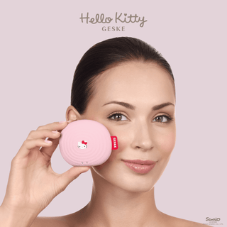 SmartAppGuided™ Sonic Facial Brush | 4 in 1 (Hello Kitty Pink)