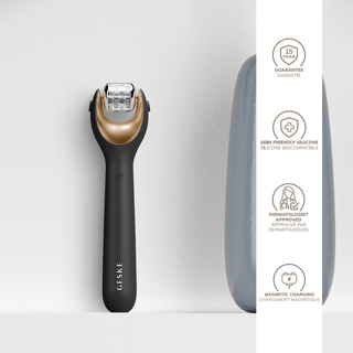 SmartAppGuided™ MicroNeedle Face Roller | 9 in 1 (Gray)