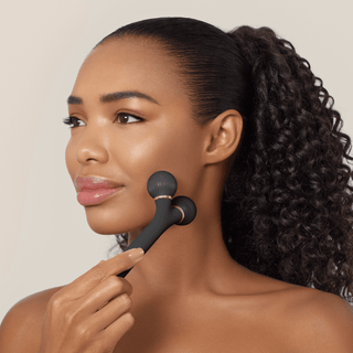 SmartAppGuided™ Sonic Facial Roller | 4 in 1 (Gray)